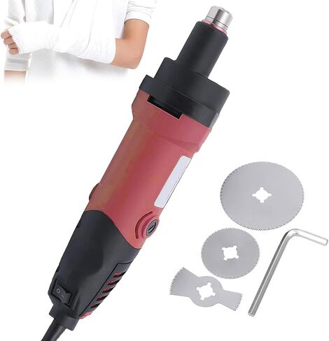 Medical Gypsum Cutting Machine, Electric Plaster Saw with 3 Different Blades and L-shaped Wrench, 6 Gear Speed Adjustable, Professional Cast Cutter for Hospital Clinic in Saudi Arabia