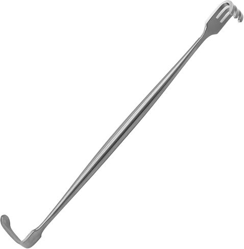 Senn Miller Surgical Deter ، 6.375 inch ، مزدوج نهاية ، من أجل الأمراض الجلدية والفولاذ المقاوم للصدأ الصلب الشارب والفولاذ (b/b بلانت/بلانت) in Kuwait
