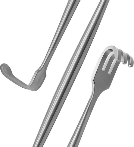 Senn Miller Surgical Deter ، 6.375 inch ، مزدوج نهاية ، من أجل الأمراض الجلدية والفولاذ المقاوم للصدأ الصلب الشارب والفولاذ (b/b بلانت/بلانت) in Kuwait