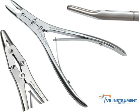 Ruskin Bone Nibblers منحنى Rongeur Rongeur الألمانية الفولاذ المقاوم للصدأ 7.5 بوصة in Kuwait