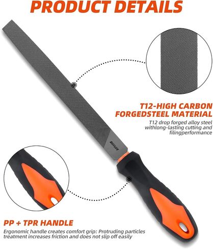 17-Piece Precision File Set - Triangle, Half-Round, Round & Needle Files (17 Piece) in Saudi Arabia