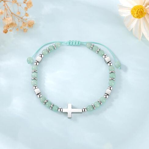 JoycuFF Best 2025 Kindergarten Graduation Gifts for Girls Her, Cute Heart Cross Bracelet Gifts for Girl, Graduation Gifts for Students Daughter Niece Granddaughter in Saudi Arabia