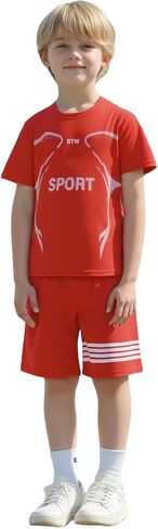 شورتات الملابس الرياضية للأولاد تُحدد قطعتين سريعتين جافين وملابس شورتات كرة السلة للركض والصالة الرياضية والرياضة in Kuwait