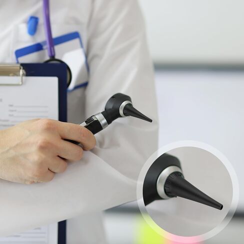 150 Pcs 3 Sizes Reusable Diagnostic Otoscope Cover Plastic Ear Specula Tips Disposable Pediatric Otoscope Tips Universal Ear Covers Speculum Available in 2.5 mm 3.5 Mm, 4 Mm, 50 Pcs Each in Saudi Arabia
