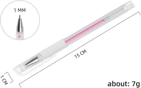 TEONEI Eyebrow microblading Marker Pen,Skin Marker Pen,Eyebrow Permanent Makeup Position Mapping Mark Tools (Pink) in Kuwait
