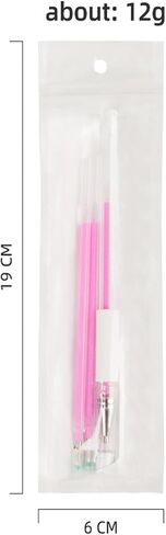 TEONEI Eyebrow microblading Marker Pen,Skin Marker Pen,Eyebrow Permanent Makeup Position Mapping Mark Tools (Pink) in Kuwait