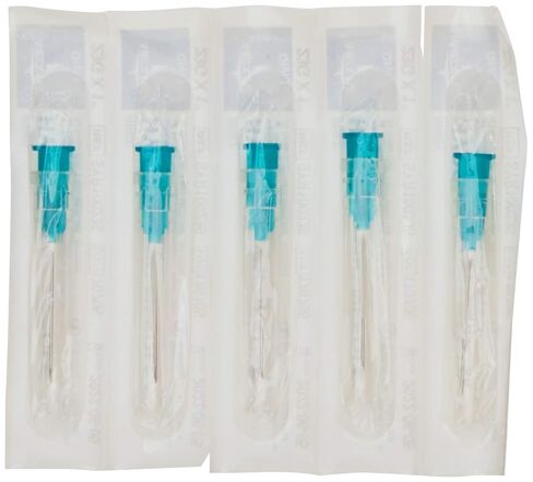 Medline Standard Hypodermic Needles, 23G x 1-Inch Regular Bevel, Needles Only, Box of 100 Each in Kuwait