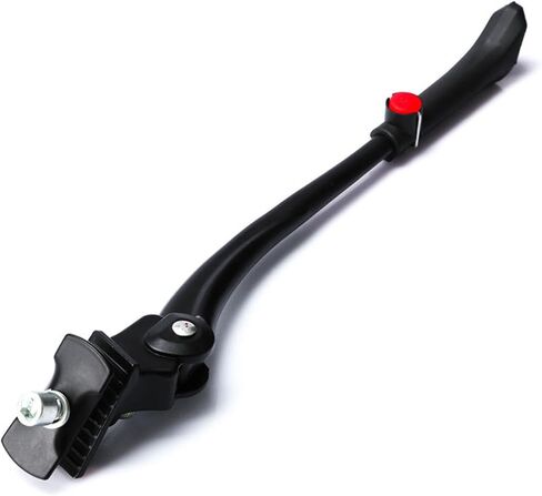 Adjustable Bicycle Bike Kickstand, Aluminum Alloy Bike Stand with Concealed Spring-Loaded Latch, Anti Slip Bike Parking Side Kick Stand Replacement for Mountain and Road Bikes in Saudi Arabia