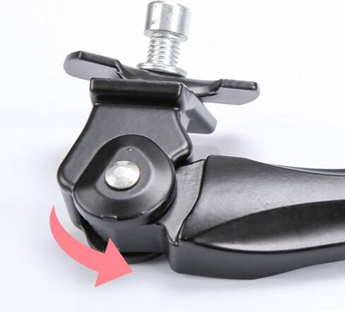 Adjustable Bicycle Bike Kickstand, Aluminum Alloy Bike Stand with Concealed Spring-Loaded Latch, Anti Slip Bike Parking Side Kick Stand Replacement for Mountain and Road Bikes in Saudi Arabia