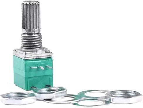 RV097 Rotary Potentiometer, 3-8 Pin, Multiple Resistance Values B5K-500K, Adjustable Volume Control (5K) in Saudi Arabia