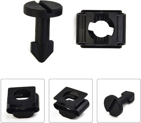 2 مجموعة محرك بلاستيك مسمار وبقاء Grommet مجموعة لهوندا 91501-SS8-A01 91601-SS8-A01 in Kuwait