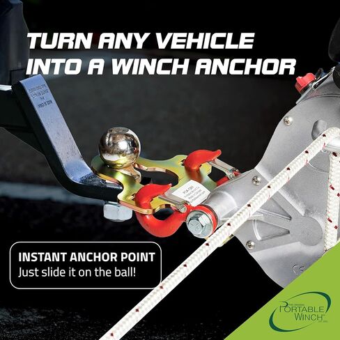 Portable Winch PCA-1269 Tree Mount Winch Anchor with Strap in Saudi Arabia