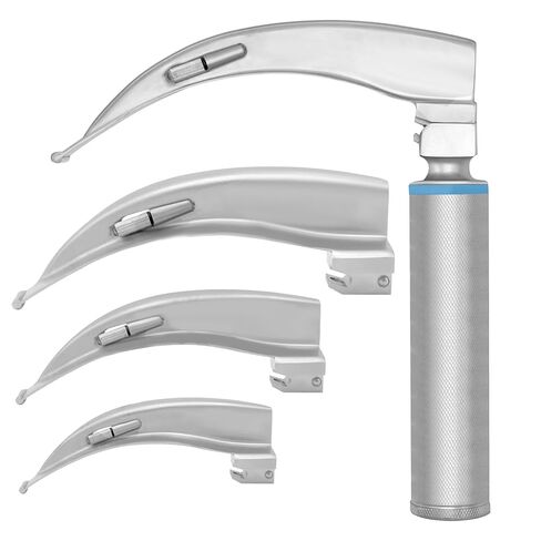 Surgical Online Veterinary Airway Practice Kit - 4 Macintosh Blades + Handle with Case (for Animal Training Use) in Saudi Arabia