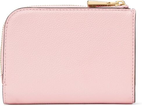kate spade new york Deco Colorblocked Pebbled Leather Small Compact Wallet, Pale Sapphirine Multi in Saudi Arabia