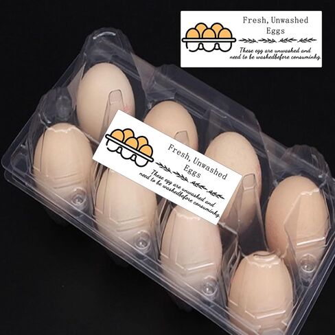 600 Pcs Farm Fresh Egg Carton Labels 600 Pcs Please Return Egg Carton Stickers 200 Pcs Double-Sided Egg Handling Instruction Cards Fresh Farm Egg Packaging Set for Eggs Care (Egg Set) in Saudi Arabia