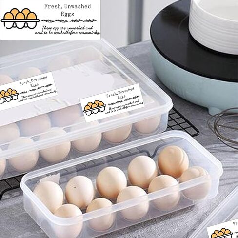 600 Pcs Farm Fresh Egg Carton Labels 600 Pcs Please Return Egg Carton Stickers 200 Pcs Double-Sided Egg Handling Instruction Cards Fresh Farm Egg Packaging Set for Eggs Care (Egg Set) in Saudi Arabia