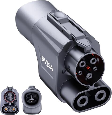 2-in-1 CCS & J1772 to Tesla Adapter, DC/AC Tesla Charger with Level 1 2 3 NACS Adapter Compatible with Model 3/Y/S/X and Cybertruck in Saudi Arabia