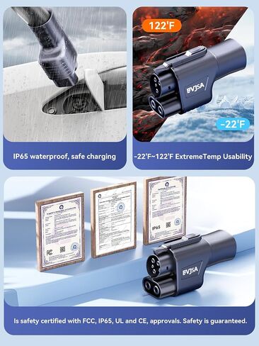 2-in-1 CCS & J1772 to Tesla Adapter, DC/AC Tesla Charger with Level 1 2 3 NACS Adapter Compatible with Model 3/Y/S/X and Cybertruck in Saudi Arabia