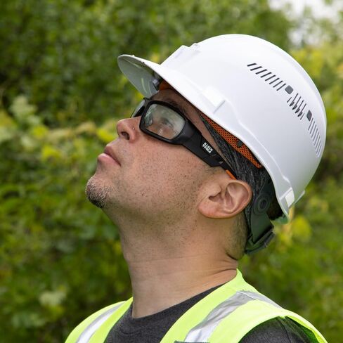 Klein Tools 60164 Safety Glasses, Professional PPE Protective Eyewear with Full Frame, Scratch Resistant and Anti-Fog, Gray Lens in Saudi Arabia