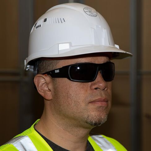 Klein Tools 60164 Safety Glasses, Professional PPE Protective Eyewear with Full Frame, Scratch Resistant and Anti-Fog, Gray Lens in Saudi Arabia