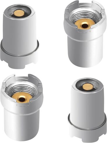 4pcs 510 محول برغي الخيط الفولاذ المقاوم للصدأ ، محول الخيط ، ملحقات موصل محول لحام الحديد لإصلاح لوحة دائرة المعدات الإلكترونية in Kuwait