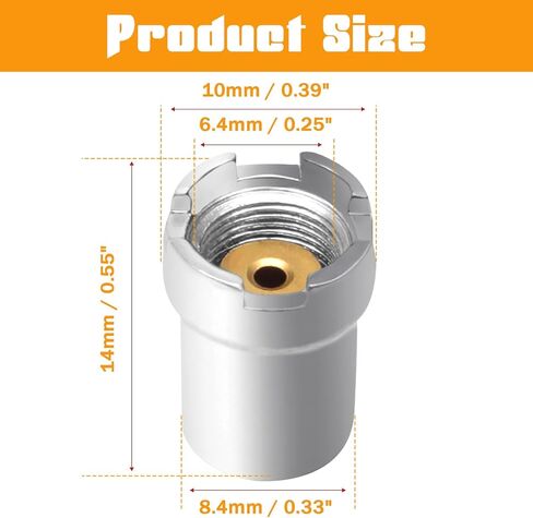4pcs 510 محول برغي الخيط الفولاذ المقاوم للصدأ ، محول الخيط ، ملحقات موصل محول لحام الحديد لإصلاح لوحة دائرة المعدات الإلكترونية in Kuwait