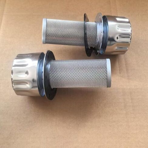 Hydraulic Tank Breather Cap - 40 Micron Filtration, 6-Hole Stainless steel, Flange Type, Fits Hydraulic Reservoir & Oil Ventilation (88CFM Flow Rate) in Saudi Arabia