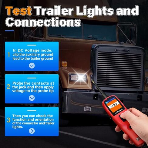 2025 Autel PowerScan PS100 Power Proper Probe Tester ، 12-24V Automotive Electrical Open/Short Breaker Finder ، أداة اختبار تنشيط المكون ، اختبار FUSE RELAY TRALAY AC/DC ، كابل 40 قدمًا ، لسيارات 99 ٪ in Kuwait