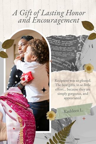 Proverbs 31 Prayer Scarf for Women | Soft Modal Wrap 27"x79" | Prayer Shawl with Bible Verses | Christian Gift for Her in Kuwait