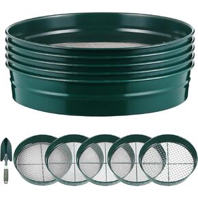 بلولو 5 حزمة 14.57 بوصة مصنف الذهب المصنف الذهبي مع مجرفة 1/2 "1/4" 1/8 "1/12" 1/20 " in Kuwait