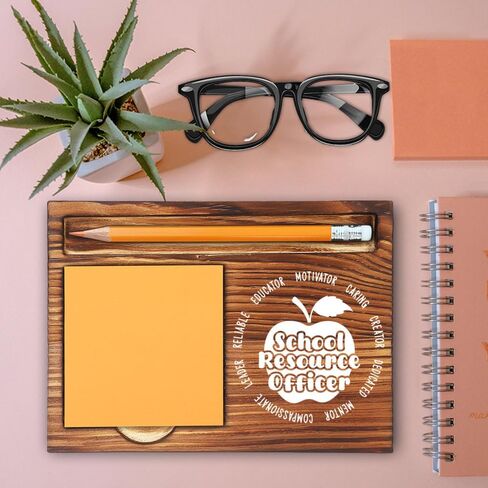 School Secretary Gifts, Best Office Gifts for Secretaries, Thank You Appreciation Gifts for School Secretary, Retirement & Birthday Gifts for School Secretary Self-Stick Note Pad Holder-LBB37 in Kuwait