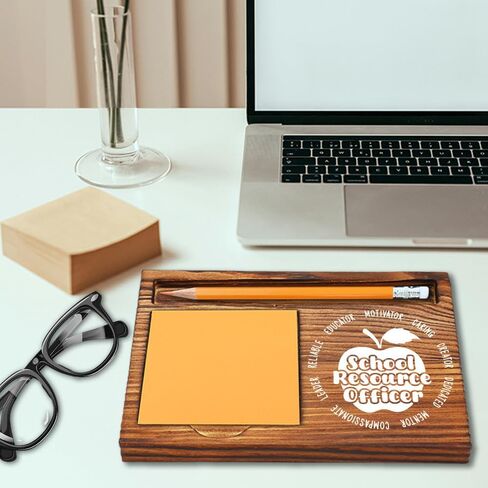 School Secretary Gifts, Best Office Gifts for Secretaries, Thank You Appreciation Gifts for School Secretary, Retirement & Birthday Gifts for School Secretary Self-Stick Note Pad Holder-LBB37 in Kuwait