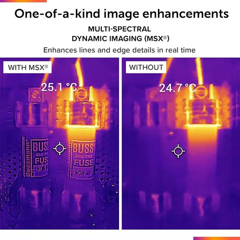 FLIR ONE Pro - Thermal Imaging Camera for iOS Smartphones (iPhone 15 and Newer w/USB-C), 320x240 Super Resolution (160x120 Native IR) in Kuwait