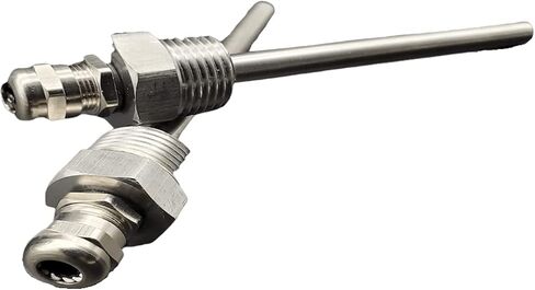 1/2" NPT Stainless Steel 304 100mm Thermowell for Homebrewing in Kuwait