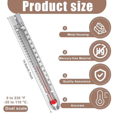 24 PCS V ، مقاييس حرارية للعلوم ذات الشكل المزدوج ، مقياس حرارة مختبر خالٍ من الزئبق للطلاب اللوازم المدرسية للطلاب ، أدوات تعليم الفصول الدراسية للأطفال ، البالغين in Kuwait