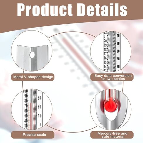 24 PCS V ، مقاييس حرارية للعلوم ذات الشكل المزدوج ، مقياس حرارة مختبر خالٍ من الزئبق للطلاب اللوازم المدرسية للطلاب ، أدوات تعليم الفصول الدراسية للأطفال ، البالغين in Kuwait