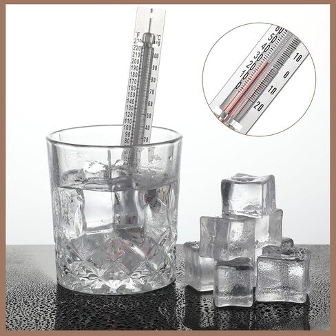 24 PCS V ، مقاييس حرارية للعلوم ذات الشكل المزدوج ، مقياس حرارة مختبر خالٍ من الزئبق للطلاب اللوازم المدرسية للطلاب ، أدوات تعليم الفصول الدراسية للأطفال ، البالغين in Kuwait