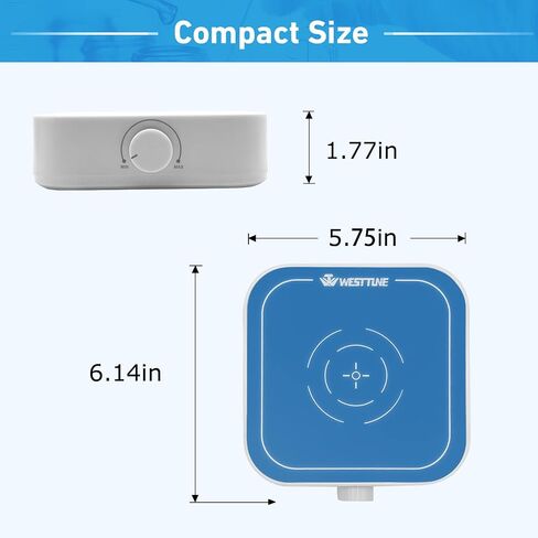 3000rpm Magnetic Stirrer Mixer with 2pcs Stir Bar Set, Brushless DC Motor Max 3000ml Electric Magnetic Stir Plate Mixer （No Heating) in Saudi Arabia