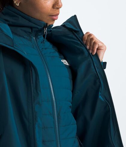 THE NORTH FACE Women's Carto Triclimate Jacket, Boysenberry, X-Small in Saudi Arabia