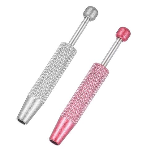 2 PCS ثقب أداة Grabber ، Diamond 4 Prongs Claw Tweezers الصلب غير القابل للصدأ ، التقاط أداة ثقب القلم لكائنات صغيرة رقائق IC المكونات الإلكترونية in Kuwait