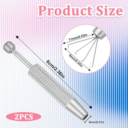 2 PCS ثقب أداة Grabber ، Diamond 4 Prongs Claw Tweezers الصلب غير القابل للصدأ ، التقاط أداة ثقب القلم لكائنات صغيرة رقائق IC المكونات الإلكترونية in Kuwait