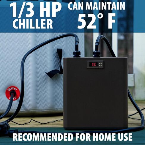 Chiller 2.0 for Ice Bath and Cold Plunges Including All Hoses and Pumps. 1/3 HP, 2/3 HP, 1 HP Models in Saudi Arabia