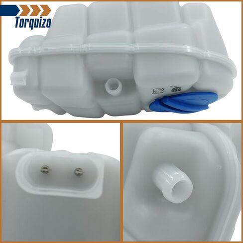 603-056 Engine Coolant Reservoir Tank with Cap Compatible with Chrysler 300 2005-2010, Dodge Charger 2006-2010, Challenger 2008-2010, Magnum 2005-2008 Replace# 4596466AF, 55116897AA, 603-056 in Kuwait