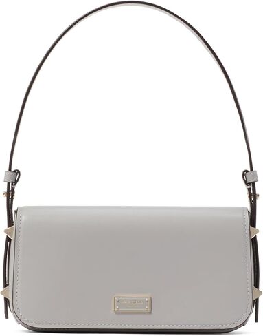 kate spade new york LIV Smooth Leather Small East-west Shoulder, True White in Saudi Arabia