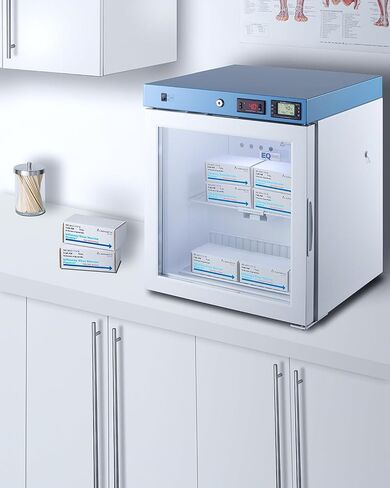 1.58 cu. ft Vaccine Refrigerator, NSF/ANSI 456 Certified, Medical Storage, Glass Door- ACR162GNSF456 in Kuwait