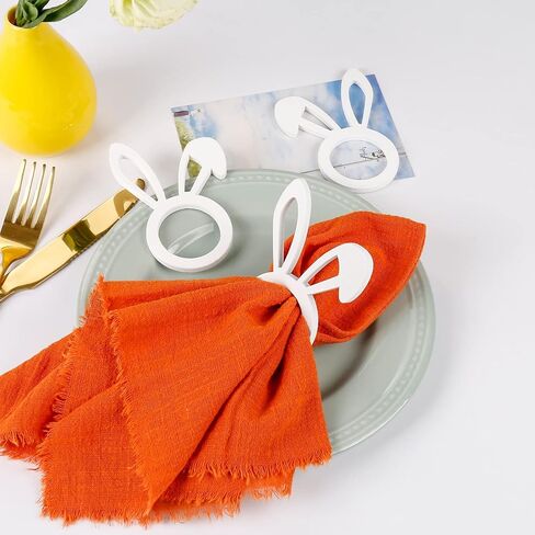 Christmas Satin Cloth Napkins and Napkin Rings Set of 24, 20" x 20" Washable Reusable Red Green Napkins + Matte Gold Semicircle Napkin Rings, Ideal Dinner Table Set for Christmas New Year in Kuwait
