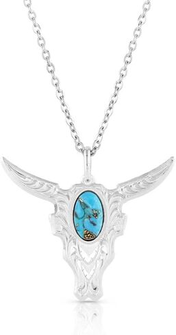 Montana Silversmiths Necklace Womens Dream Out West Turq 18" NC5649 in Saudi Arabia
