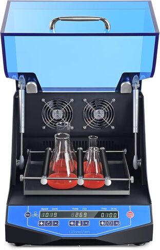 حاضنة اهتزاز المختبر ، مختبر احتضان شاكر المداري ، Temp R.T.+5 ~ 60 ℃ ، تهزه مدار السكتة الدماغية 20 مم ، السرعة 50 ~ 300 دورة في الدقيقة ، درج عالمي PW-260 ، DIS-60-PW in Kuwait