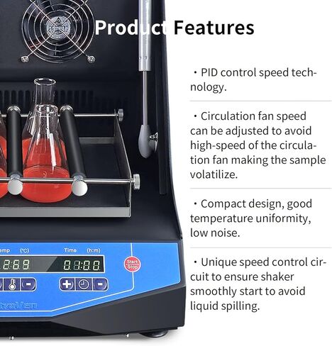 حاضنة اهتزاز المختبر ، مختبر احتضان شاكر المداري ، Temp R.T.+5 ~ 60 ℃ ، تهزه مدار السكتة الدماغية 20 مم ، السرعة 50 ~ 300 دورة في الدقيقة ، درج عالمي PW-260 ، DIS-60-PW in Kuwait