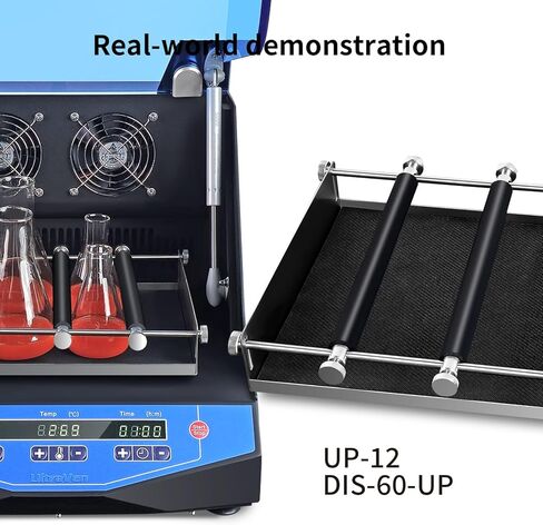 حاضنة اهتزاز المختبر ، مختبر احتضان شاكر المداري ، Temp R.T.+5 ~ 60 ℃ ، تهزه مدار السكتة الدماغية 20 مم ، السرعة 50 ~ 300 دورة في الدقيقة ، درج عالمي PW-260 ، DIS-60-PW in Kuwait